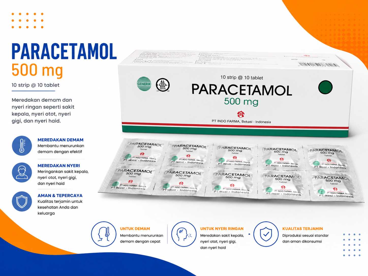 Paracetamol 500 mg