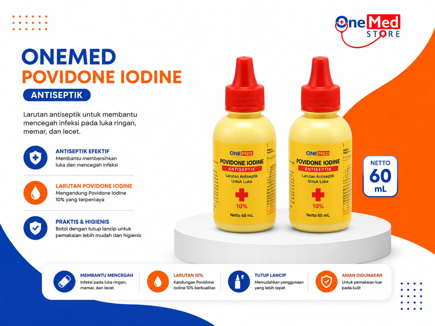 Povidone Iodine 60 ml
